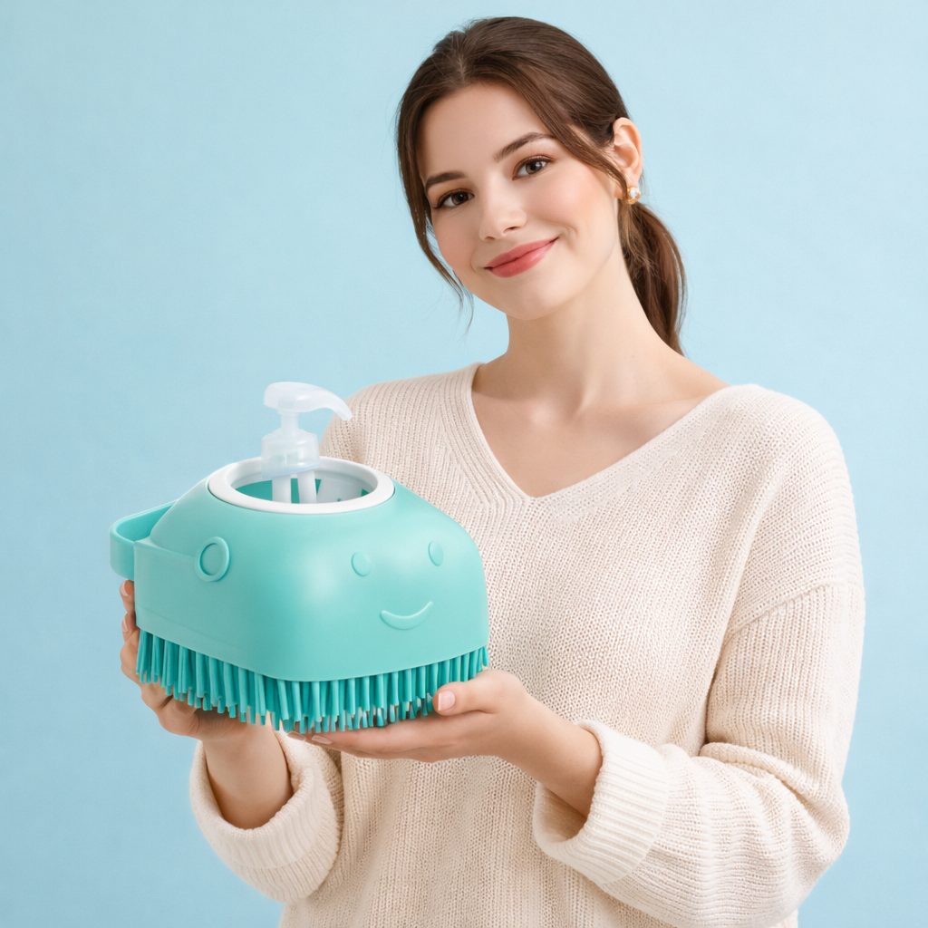 Multifunctional Bath Massage Brush Aqua Serenity